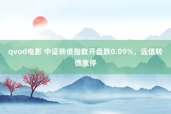 qvod电影 中证转债指数开盘跌0.09%，远信转债涨停